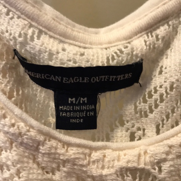 American Eagle White Tank Top - Picture 3 of 3
